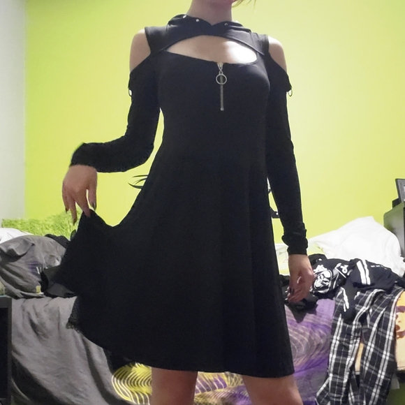 SOLD ON MERC! Spirit Walker Hooded Dress - Picture 5 of 7